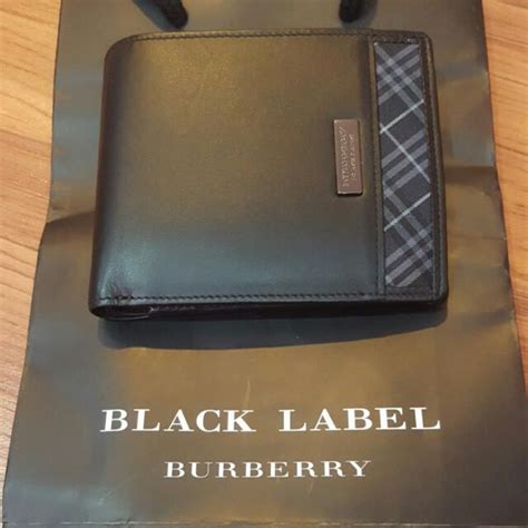 burberry black label authentic|Burberry black label wallet price.